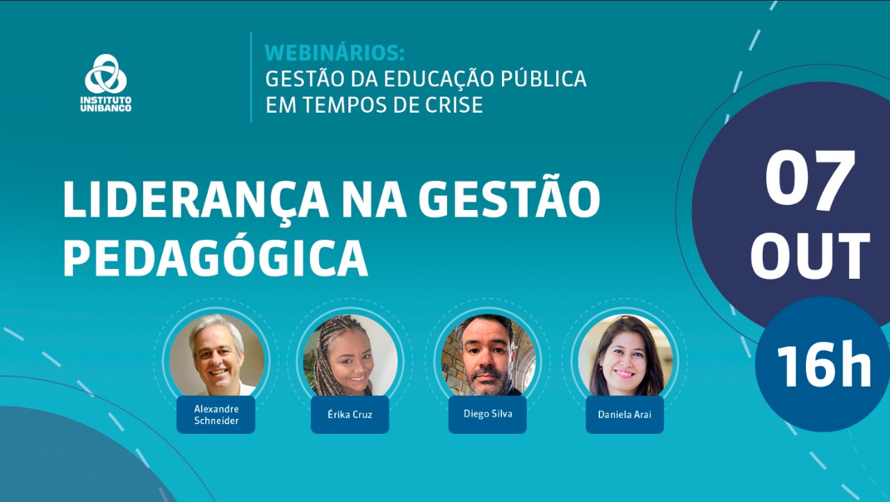 Webinário Liderança na Gestão Pedagógica