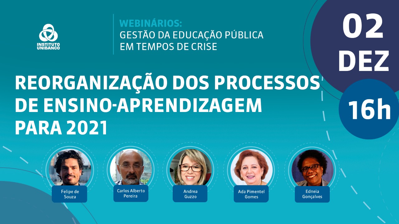 Reorganização dos processos de ensino-aprendizagem para 2021