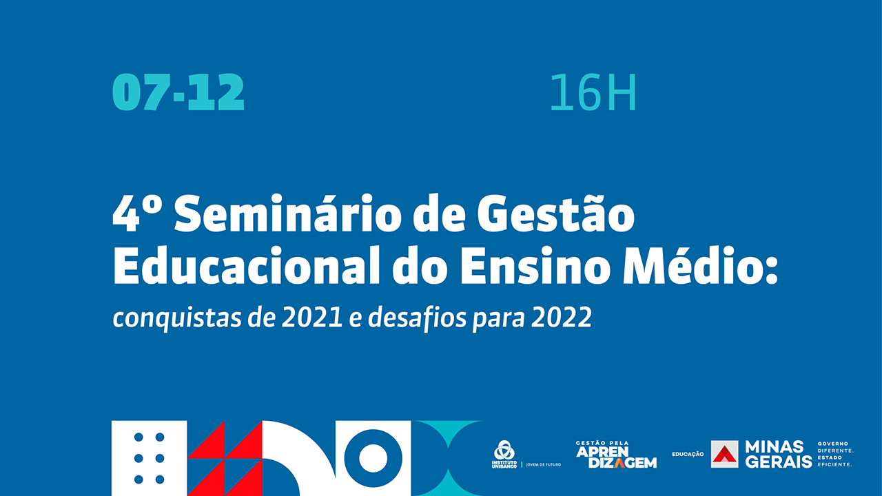 Especialistas debatem em Minas novo Ensino Médio e como ampliar a aprendizagem dos estudantes